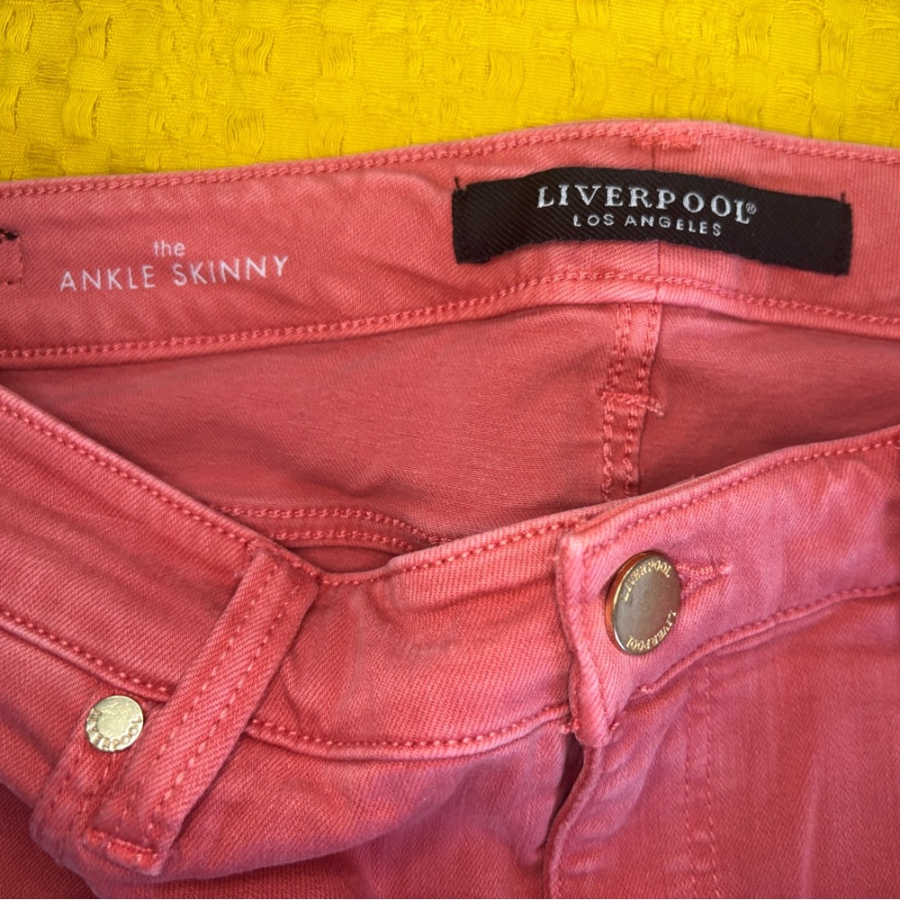 Liverpool Los Angeles Women's Coral Jeans - Picture 12 of 14